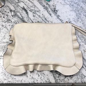 Vegan leather clutch